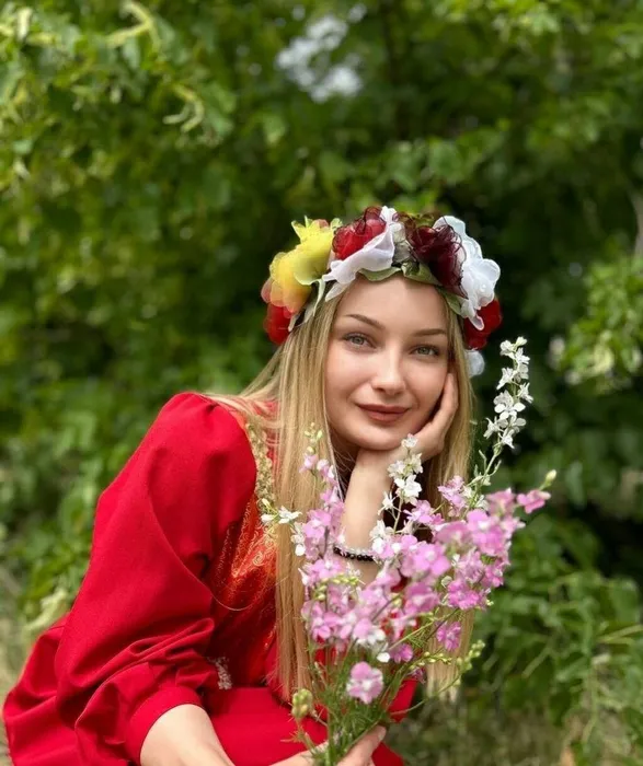 Девушка и природа