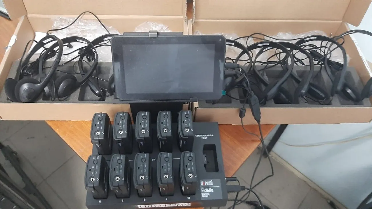 аппаратура для тифлокомментирования