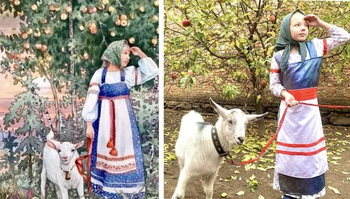 Джумасятова Сафия Тимуровна, Фото/ Сказка «Сестрица Аленушка и братец Иванушка», руководитель Мавлитова Гулюстан Мухаремовна, МКУК «Мало - Барханчакское СКО».