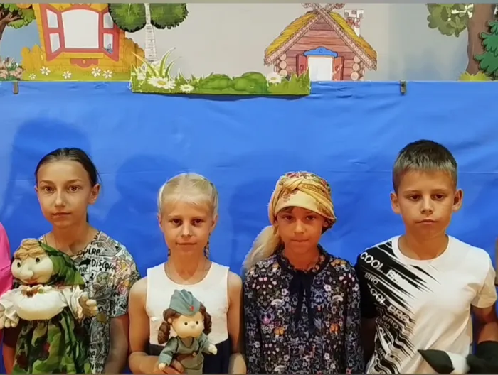 постановка кукольного театра «Золотой ключик» по сказке «Солдатская кукла», МКУ «Винодельненский ДК»